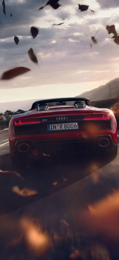 Fond d'écran iPhone Audi R8 V10 4k