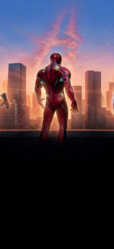 Fond d'écran iPhone Avengers Endgame 8k Chinese Poster