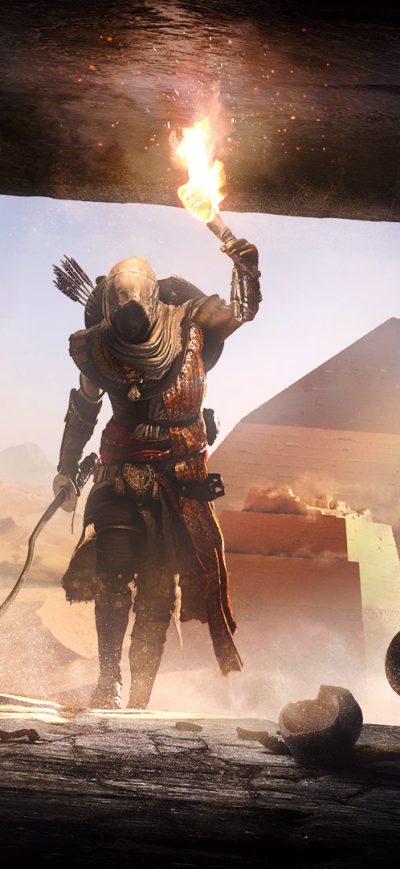 Fond d'écran iPhone Secrets Of The First Pyramids Assassins Creed Origins