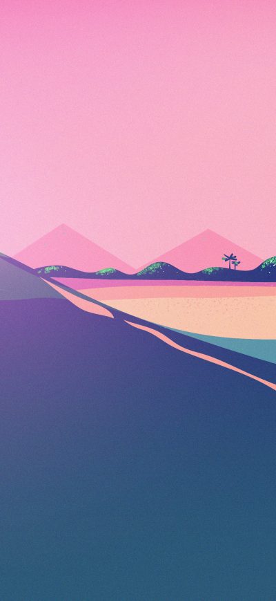Fond d'écran iPhone Retro Wave Artistic 4k