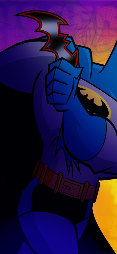 Fond d'écran iPhone Batman With Batarang 5k