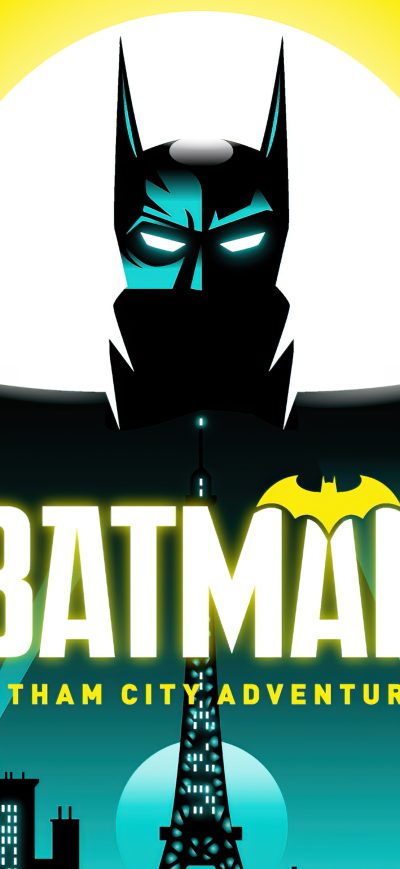 Fond d'écran iPhone Batman Gotham City Adventures 5k