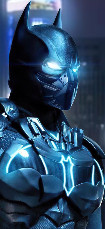 Fond d'écran iPhone Batman Cyber Suit 5k