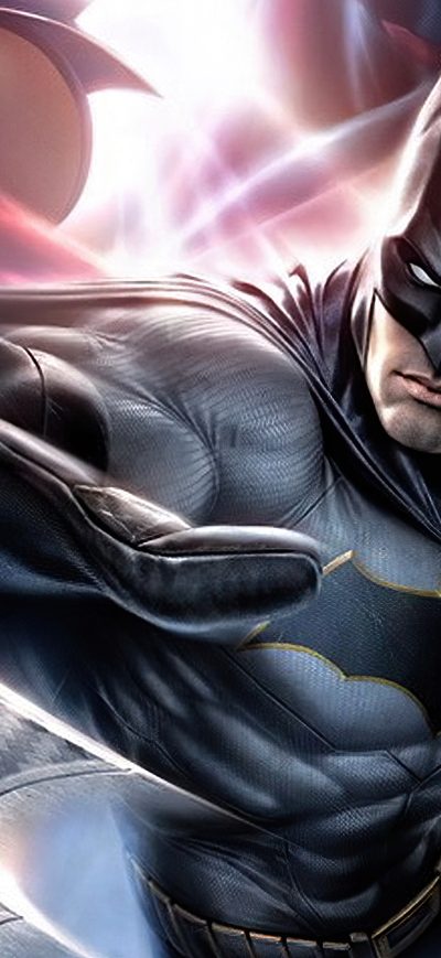 Fond d'écran iPhone Batman Through Bat Signal