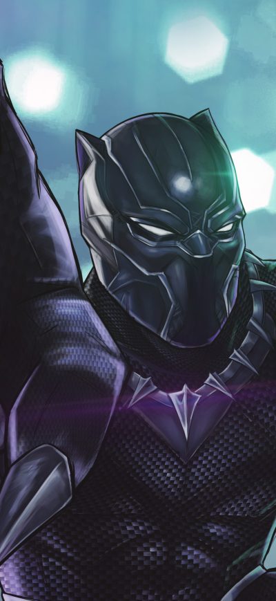 Fond d'écran iPhone Black Panther 2020 4k New