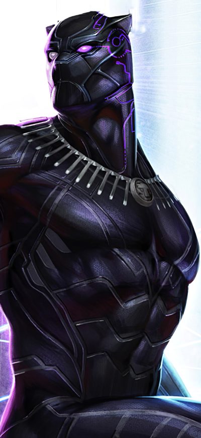 Fond d'écran iPhone Black Panther 2020 4k