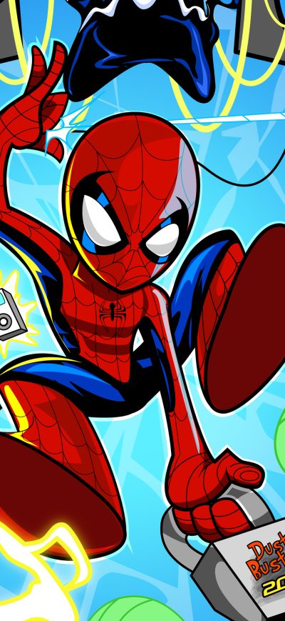 Fond d'écran iPhone Spidey Vs The Sinister Six 4k