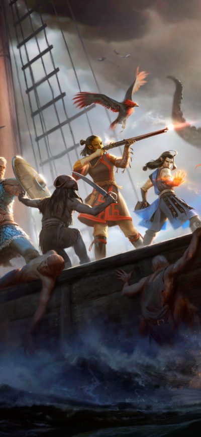 Fond d'écran iPhone Pillars Of Eternity 2 Deadfire 8k