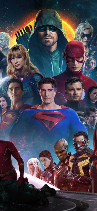 Fond d'écran iPhone Crisis On Infinite Earths 2021