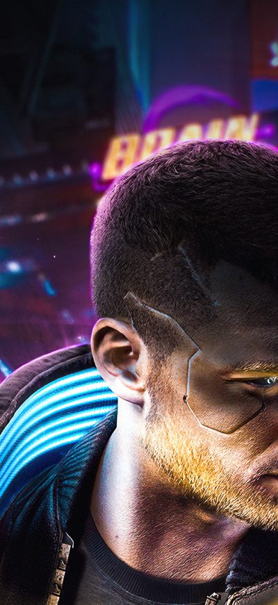 Fond d'écran iPhone Cyberpunk 2077 Mad Peoples 4k