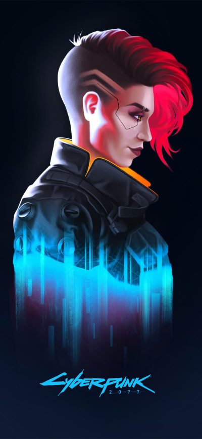 Fond d'écran iPhone V In Cyberpunk 2077