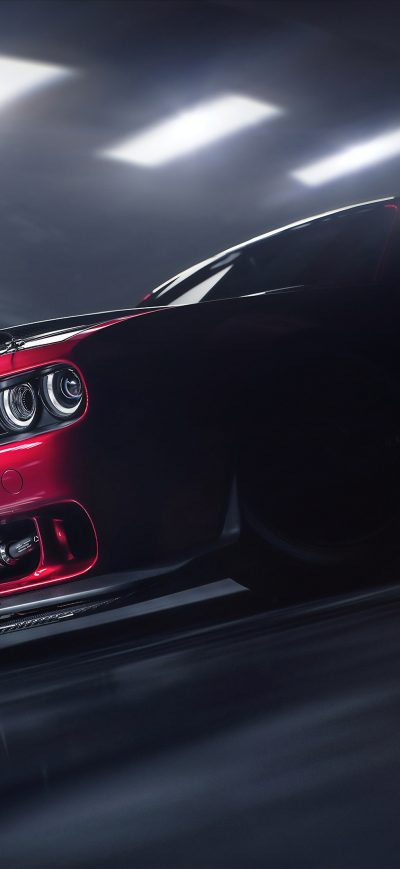 Fond d'écran iPhone Dodge Challenger Demon