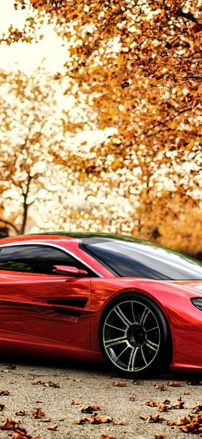 Fond d'écran Aston Martin DBC Concept sur iPhone