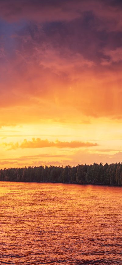 Fond d'écran iPhone Vaala Finland 8k