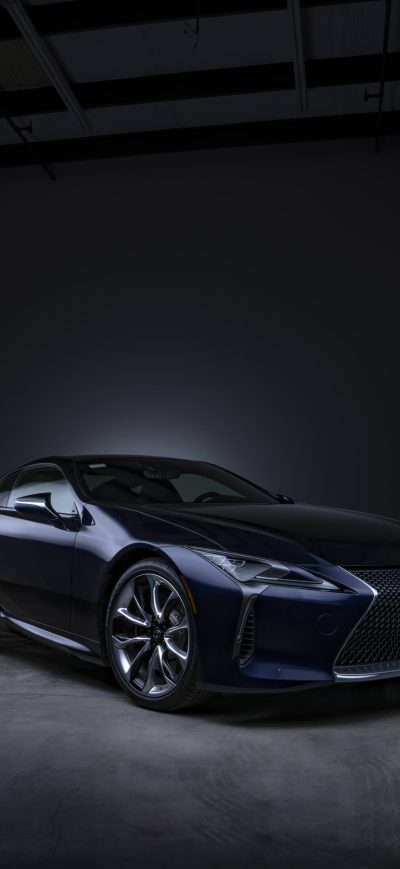Fond d'écran iPhone Lexus Black Panther LC 500 Photoshoot