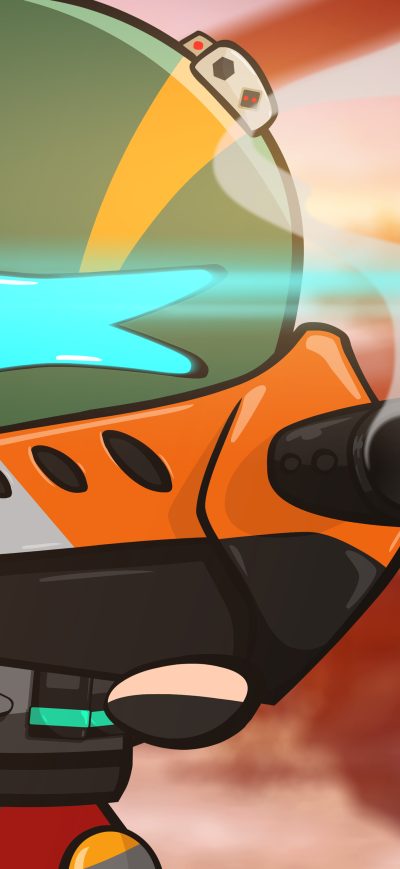 Fond d'écran iPhone Titanfall 2 Titan Toons 5k