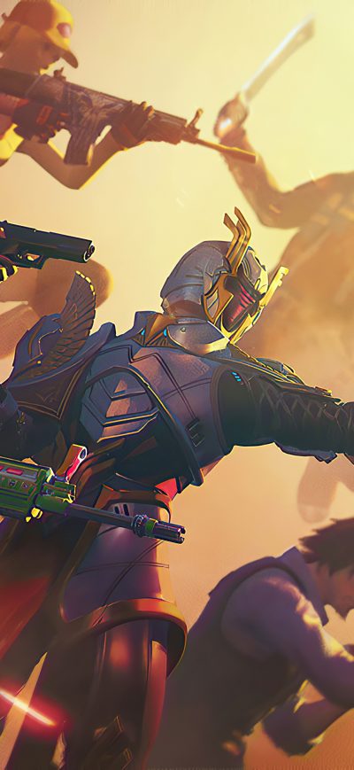 Fond d'écran iPhone Garena Free Fire Team Together