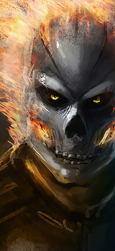 Fond d'écran iPhone Ghost Rider 2020 Artwork