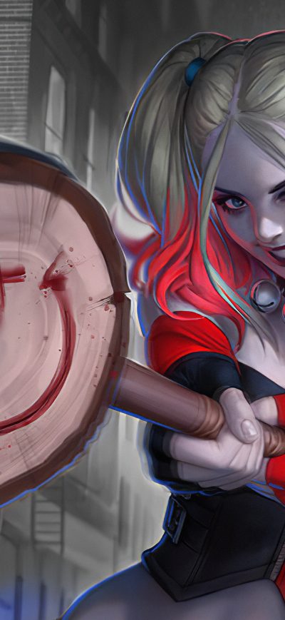 Fond d'écran iPhone Harleyquinnart