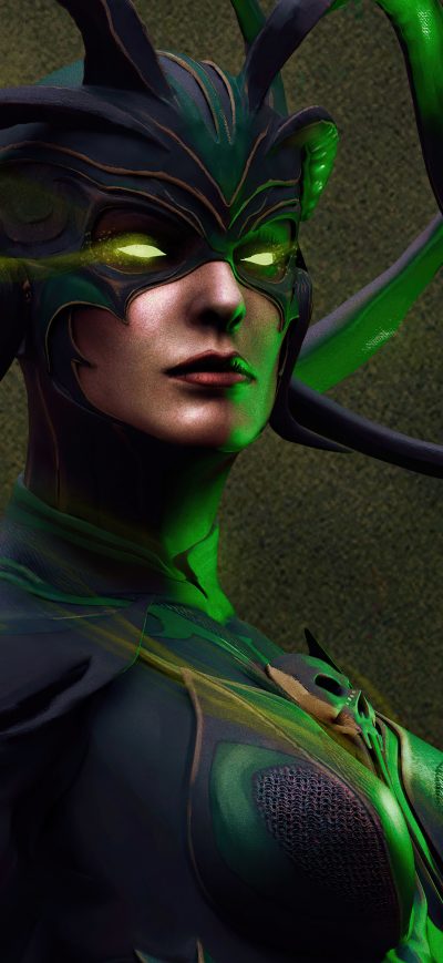 Fond d'écran iPhone Hela From Thor Ragnarok
