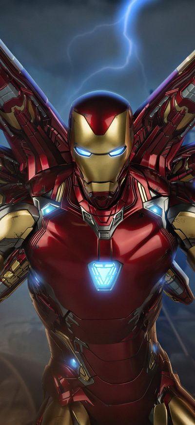 Fond d'écran iPhone The Iron Man Mark 85 4k