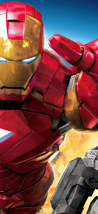 Fond d'écran iPhone Red Iron Man 4k