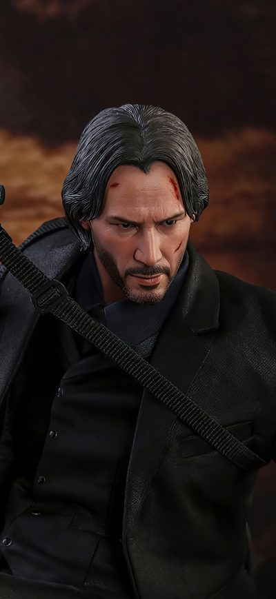 Fond d'écran iPhone John Wick Gun Up