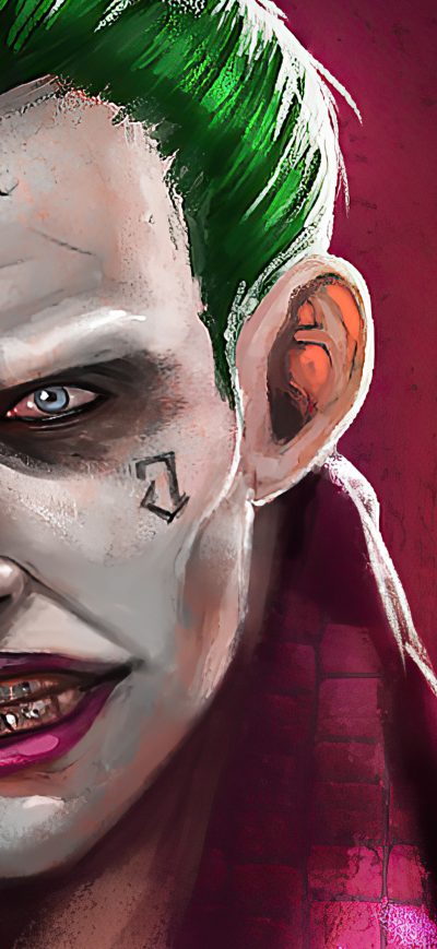 Fond d'écran iPhone Joker Damaged Villain