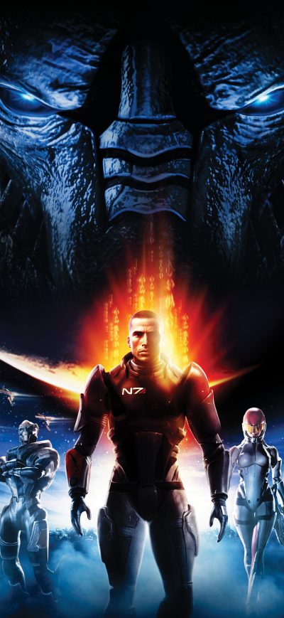 Fond d'écran iPhone Mass Effect Classic 8k