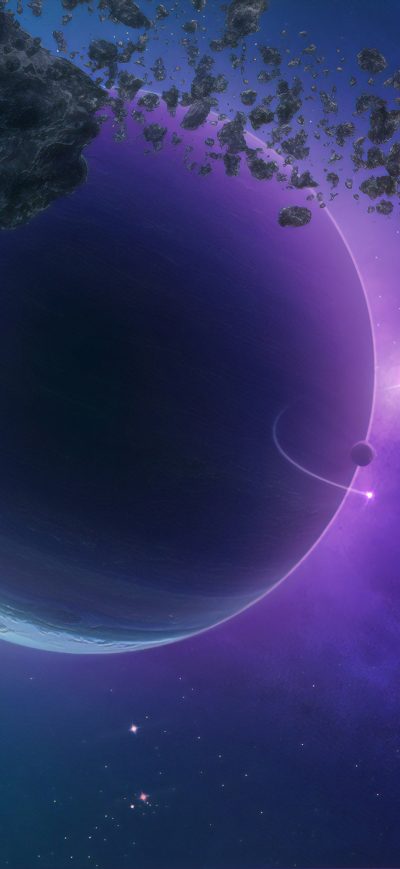 Fond d'écran iPhone Big Planets 4k