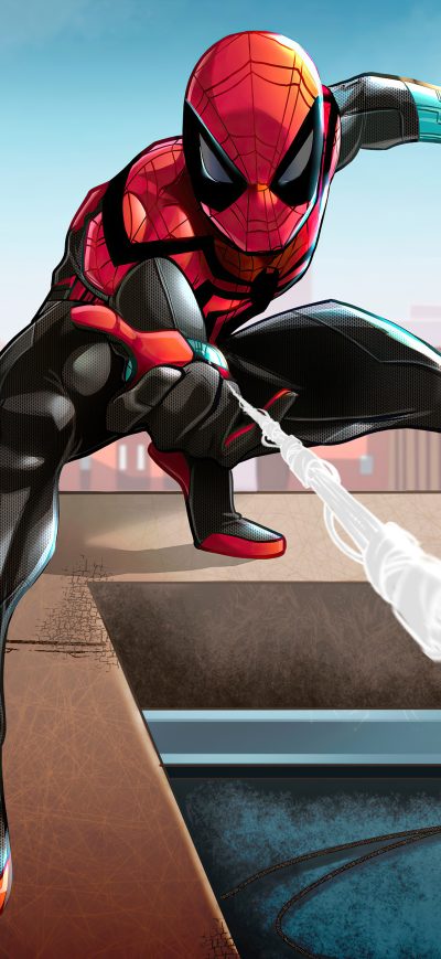 Fond d'écran iPhone The Superior Spiderman 4k