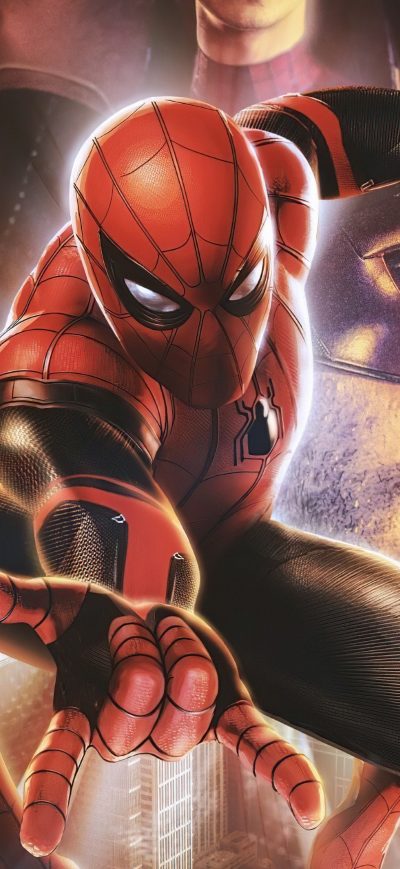 Fond d'écran iPhone Spiderman X Daredevil 4k