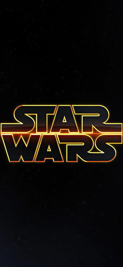 Fond d'écran iPhone Star Wars Logo 4k