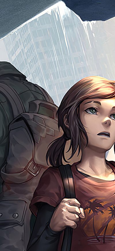 Fond d'écran iPhone Joel And Ellie The Last Of Us