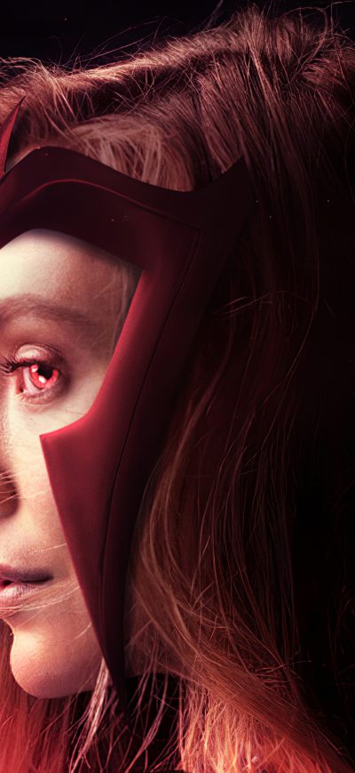 Fond d'écran iPhone Wanda Maximoff 4k Artwork
