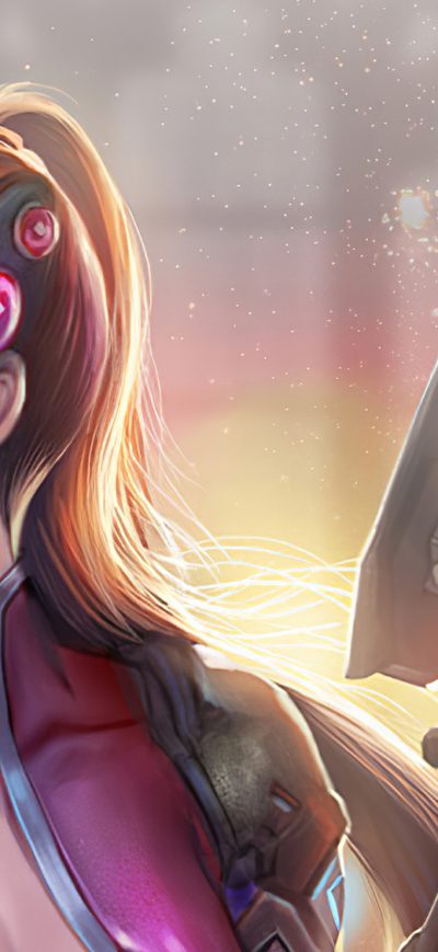 Fond d'écran iPhone Widow Maker Overwatch Art