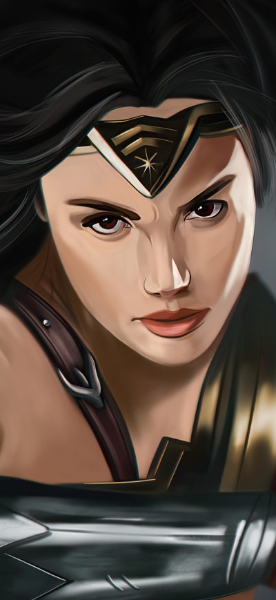 Fond d'écran iPhone Wonder Woman V2 Mizuri
