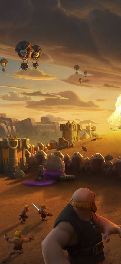 Fond d'écran iPhone Clash Of Clans Giants War