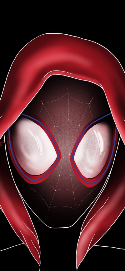 Fond d'écran iPhone Spiderman Miles Morales Art 4k 2019