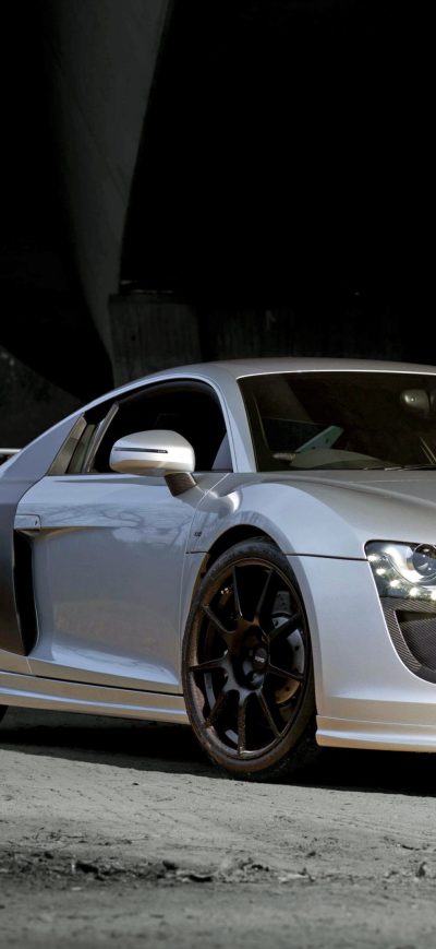 Fond d'écran iPhone Audi R8 Silver