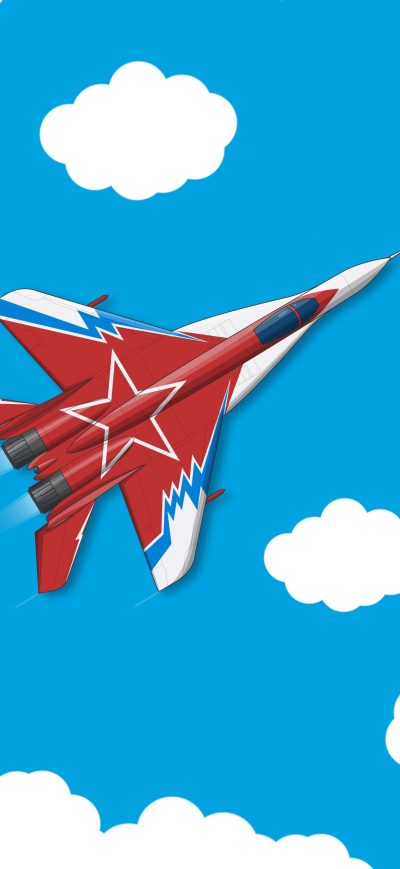 Fond d'écran iPhone Military Aircraft Minimalism 5k