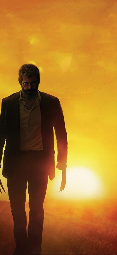 Fond d'écran iPhone Hugh Jackman Logan 4k