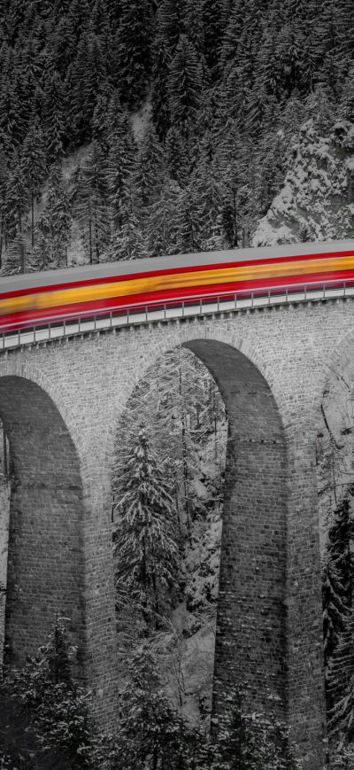 Fond d'écran iPhone Train Time Lapse