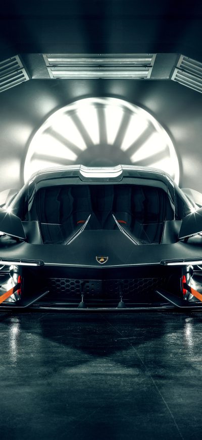 Fond d'écran iPhone Lamborghini Terzo Millennio 2019 Front View