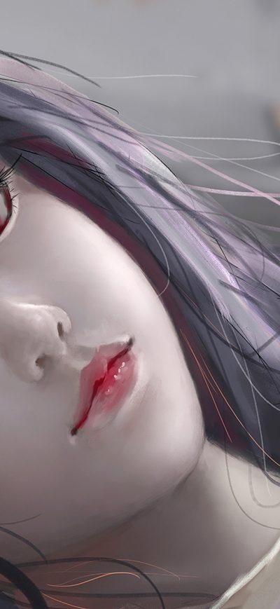 Fond d'écran iPhone Sad Anime Girl Original