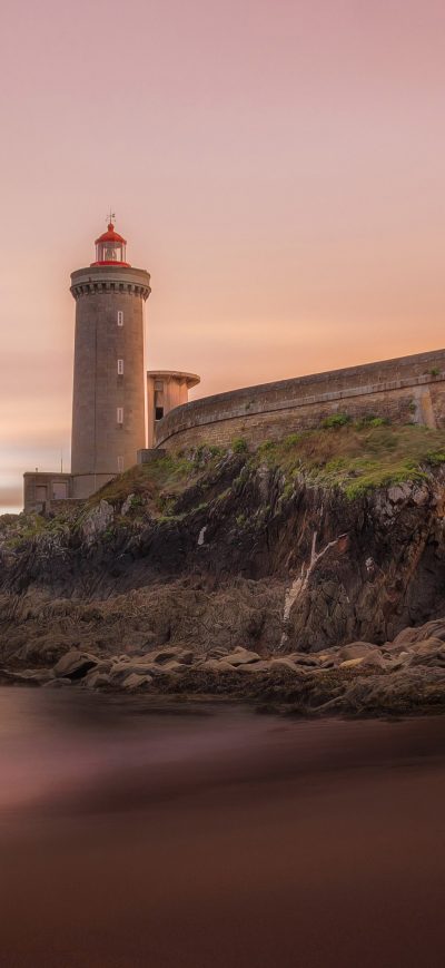Fond d'écran iPhone Bridge Building Lighthouse