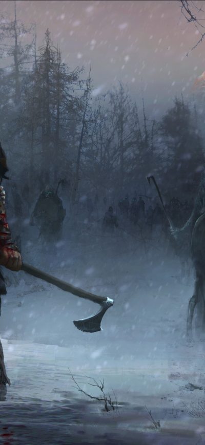 Fond d'écran God Of War Defining The Norse Direction sur iPhone