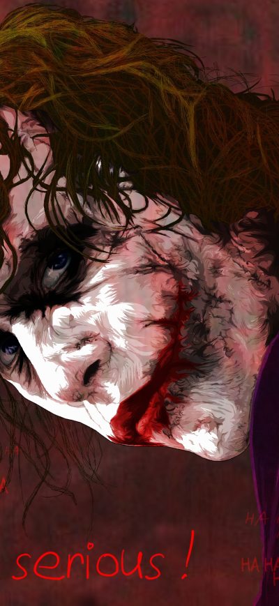 Fond d'écran iPhone The Joker Vector Art