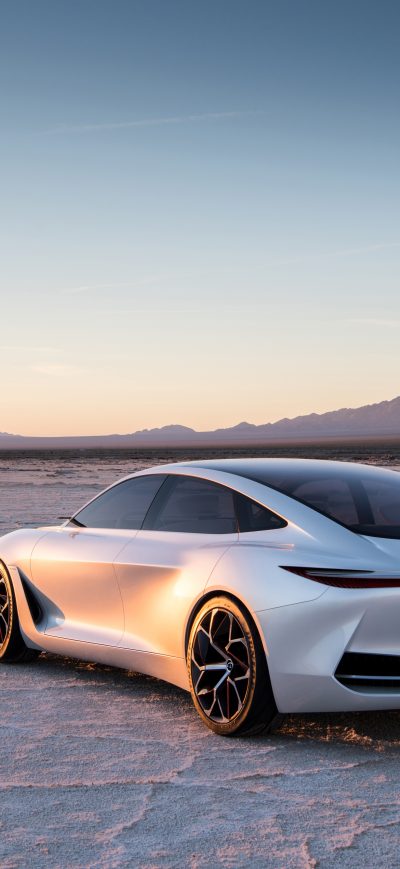 Fond d'écran iPhone 2018 Infiniti Q Inspiration Concept Car Rear