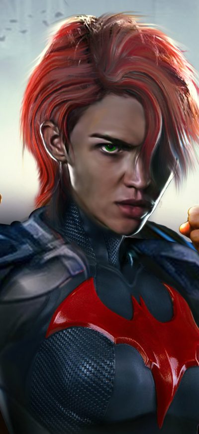 Fond d'écran iPhone Ruby Rose As Batwoman Art